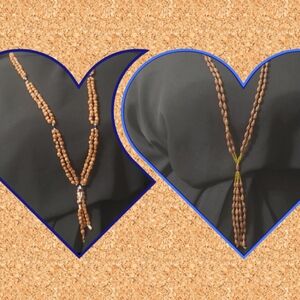 2 Seed & Bead Lariat Necklaces